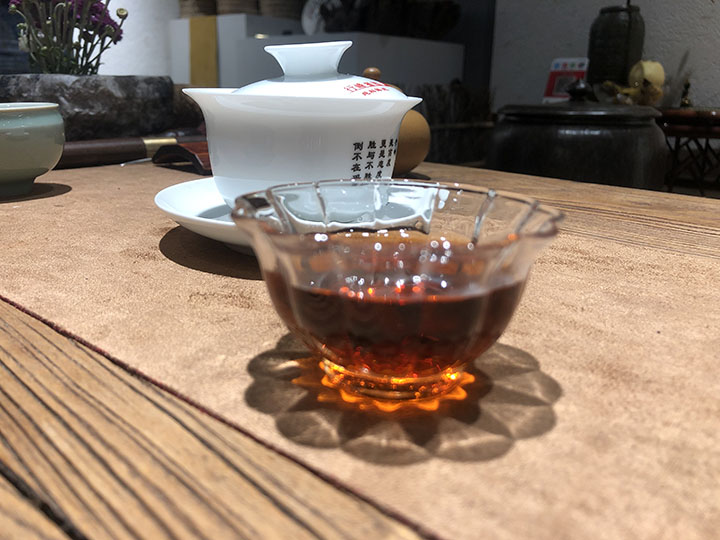 普洱茶熟茶茶汤