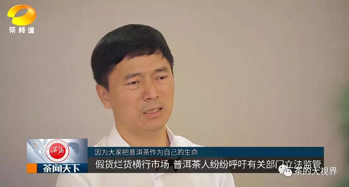 云南龙园号茶业副总裁李朝康