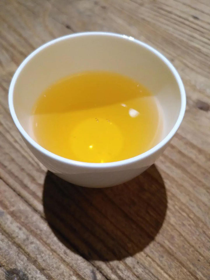 黄大益普洱茶茶汤