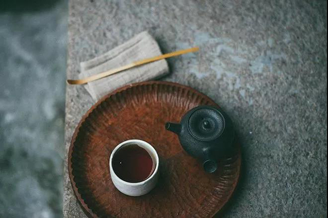 普洱茶茶汤图片