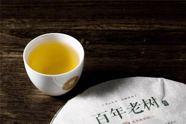 津乔百年老树普洱茶生茶