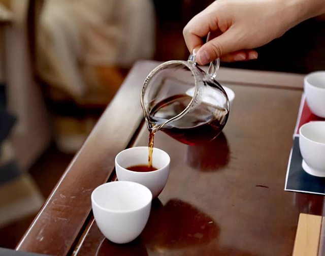 吉普号元熟503熟茶茶汤