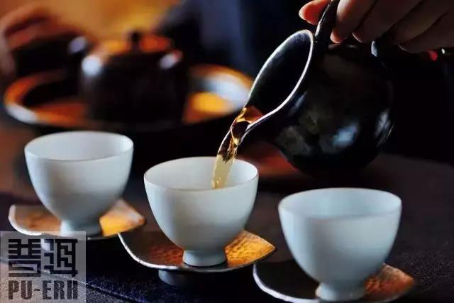 普洱杂志普洱茶茶汤图片