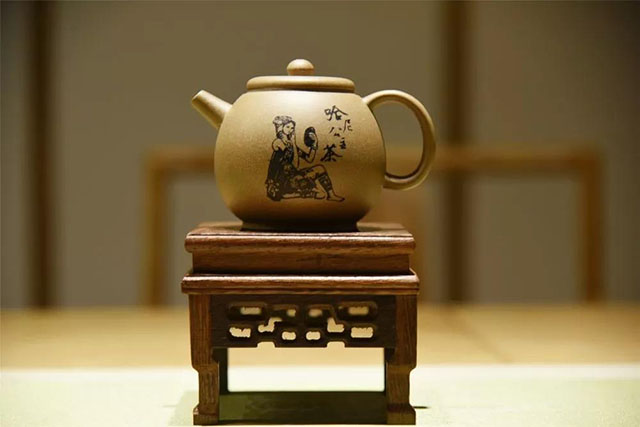 “哈尼公主”茶同款定制紫砂壶