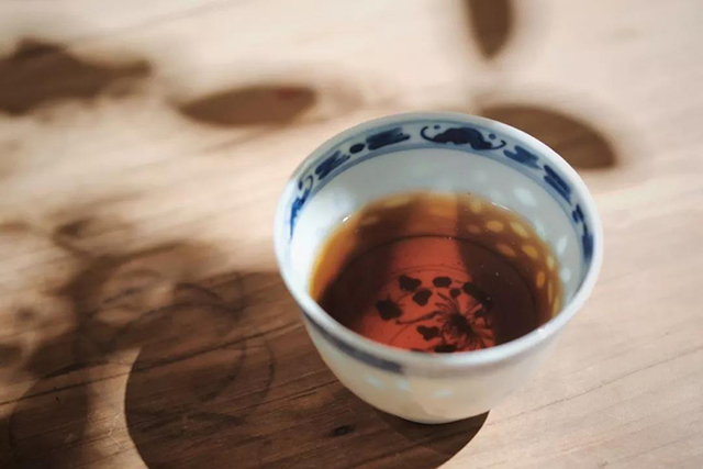 易武熟茶茶汤