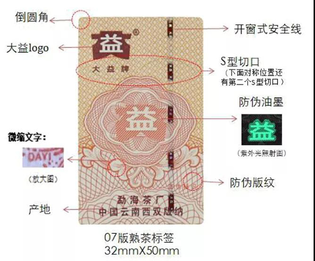 07版防伪内飞及标签关键技术点