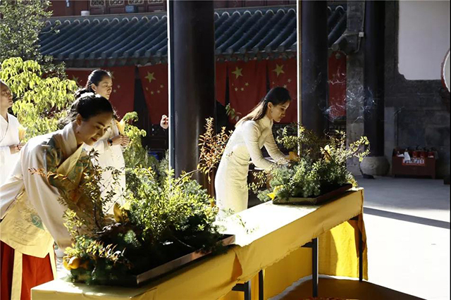 第二茶会品鉴茶师入场三皇祭典