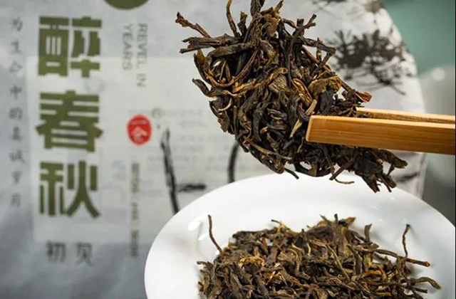 南白药天颐茶品醉春秋2019初见生茶