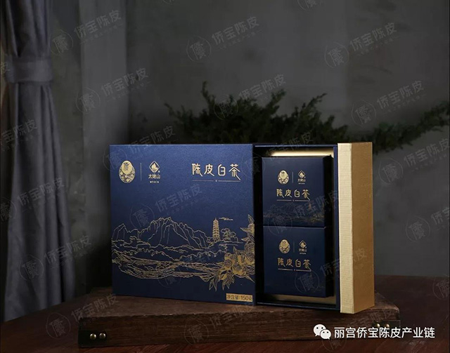 侨宝新会陈皮白茶陆