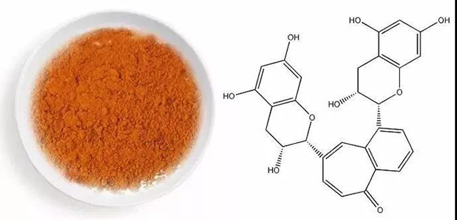 茶黄素及其化学分子式