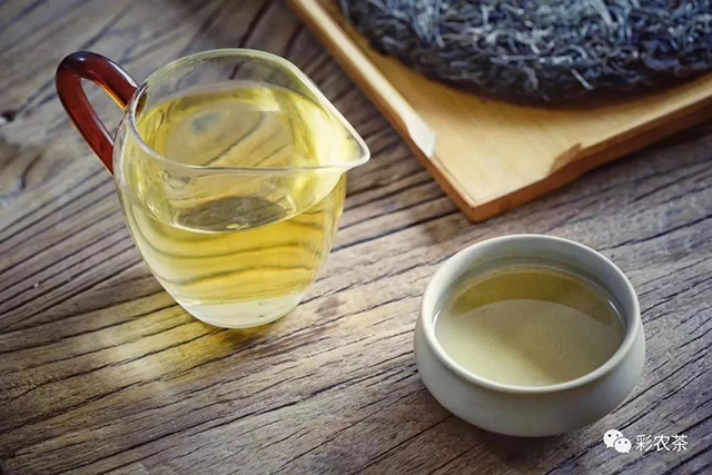 彩农茶2020秋勐海小饼