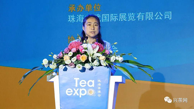 中国茶叶流通协会常务副会长姚静波