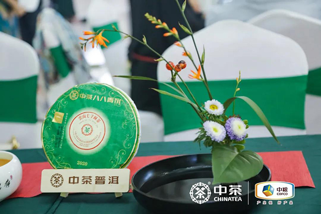 中茶翡翠八八青饼