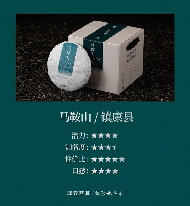 津乔普洱马鞍山普洱茶