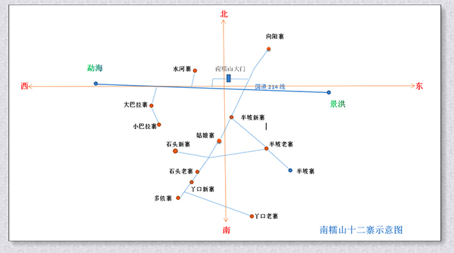 茶树王之乡南糯山十二寨半坡新寨