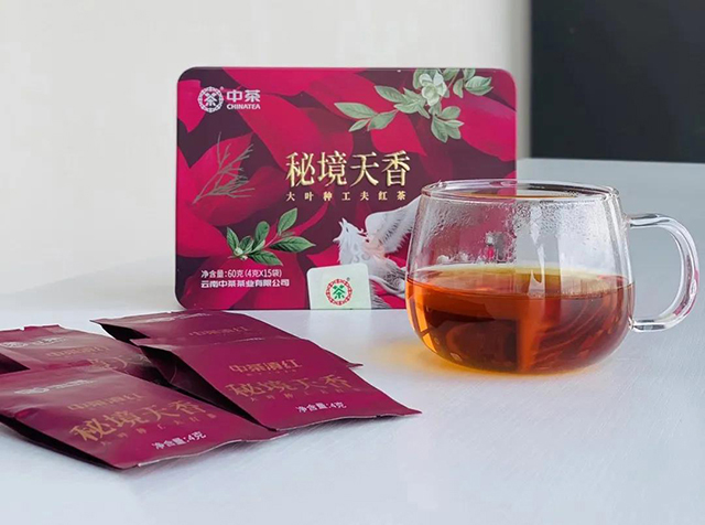 中茶秘境天香大叶种工夫红茶