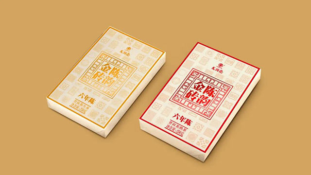龙润茶礼盒系列陈韵金砖六年陈