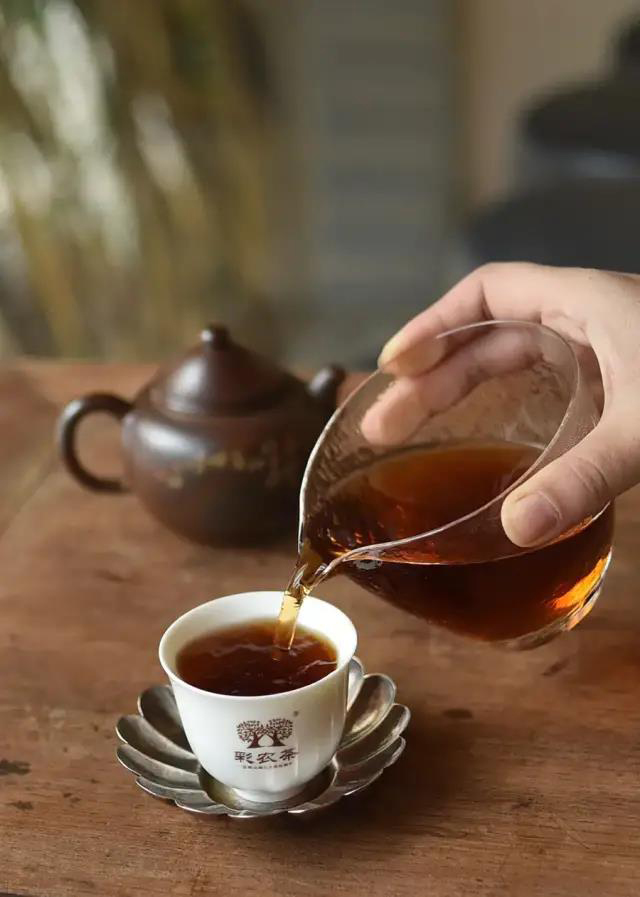 彩农茶景迈熟茶