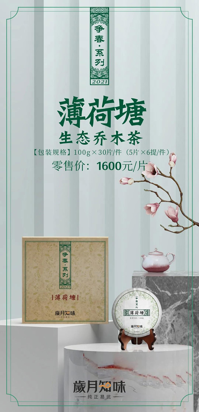 岁月知味争春系列普洱茶