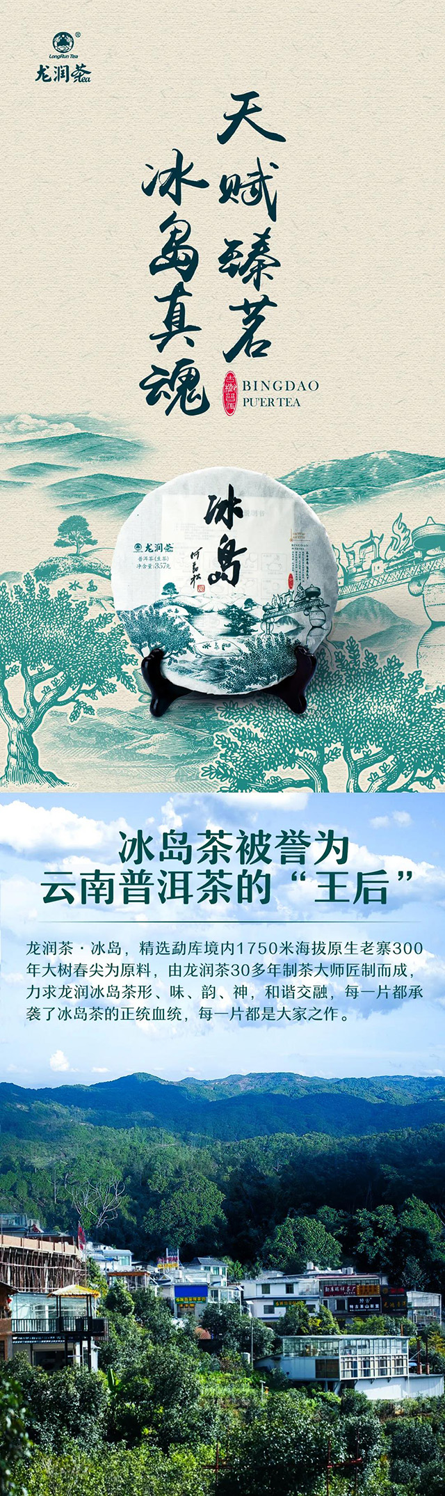 龙润茶冰岛普洱茶