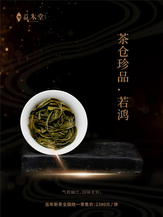 益木堂茶仓珍品若鸿普洱茶