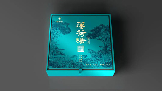 2021龙润茶薄荷塘易武茶