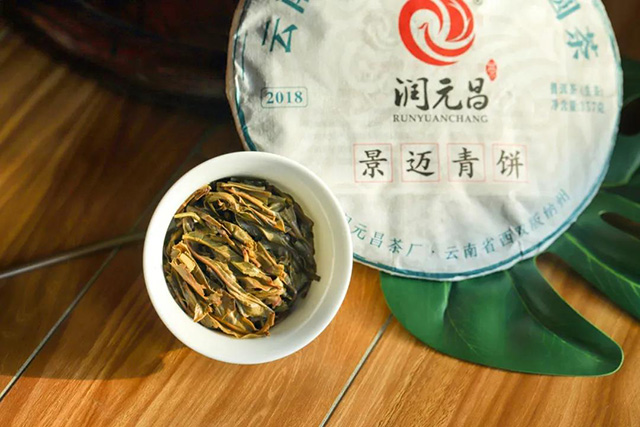 润元昌普洱茶产品景迈青饼