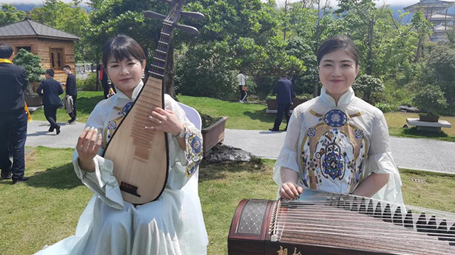 中华茶祖节暨茶祖红茶旅文化节祭祀茶祖大典现场