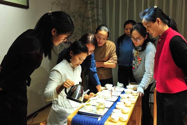 叶羽晴川泡茶艺术内训班