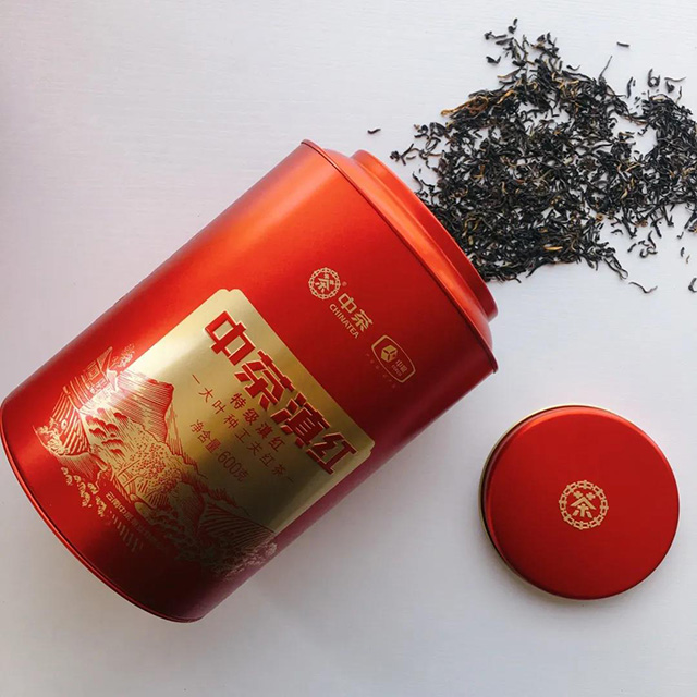 中茶滇红特级铁罐装大叶种工夫红茶