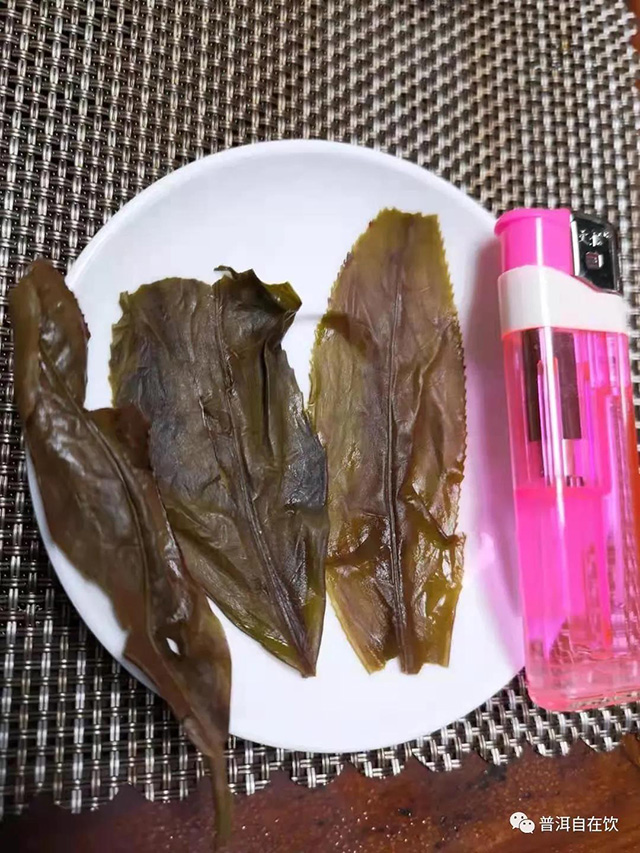 老同志名山麻黑普洱茶