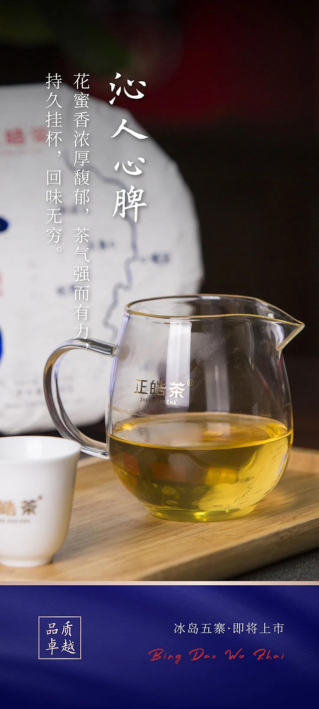 正皓茶冰岛五寨普洱茶