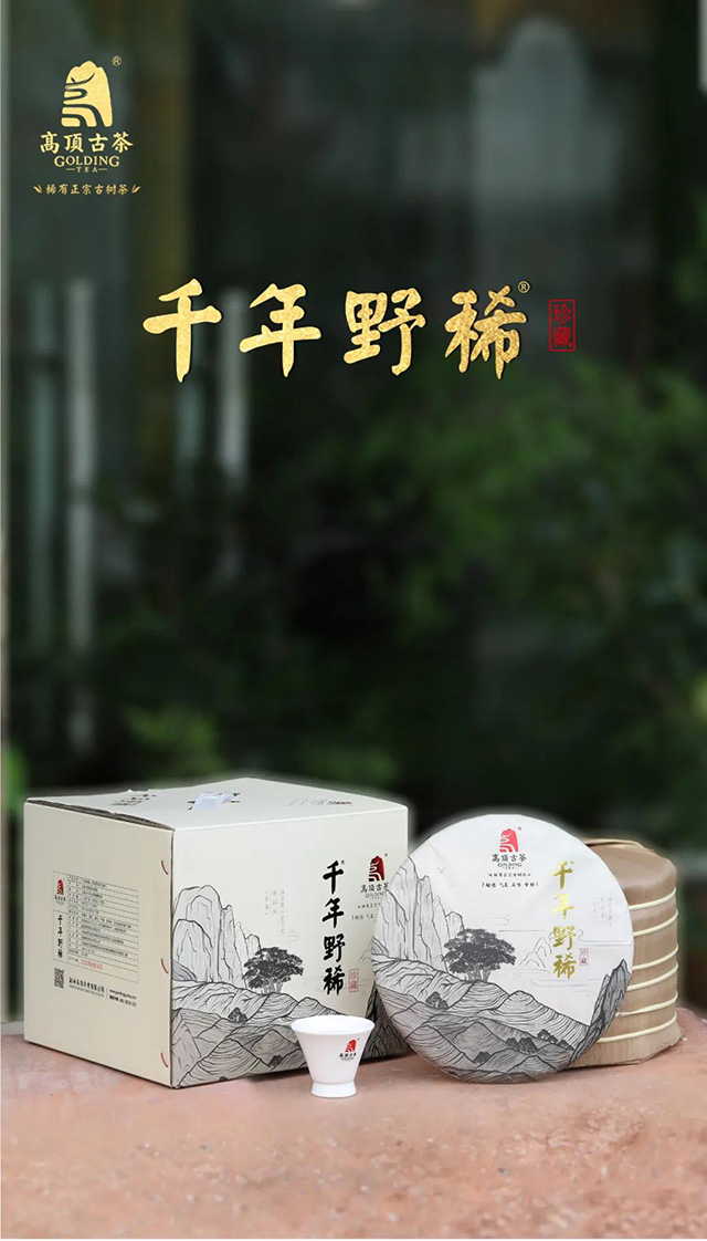 高顶古茶千年野稀珍稀古树茶