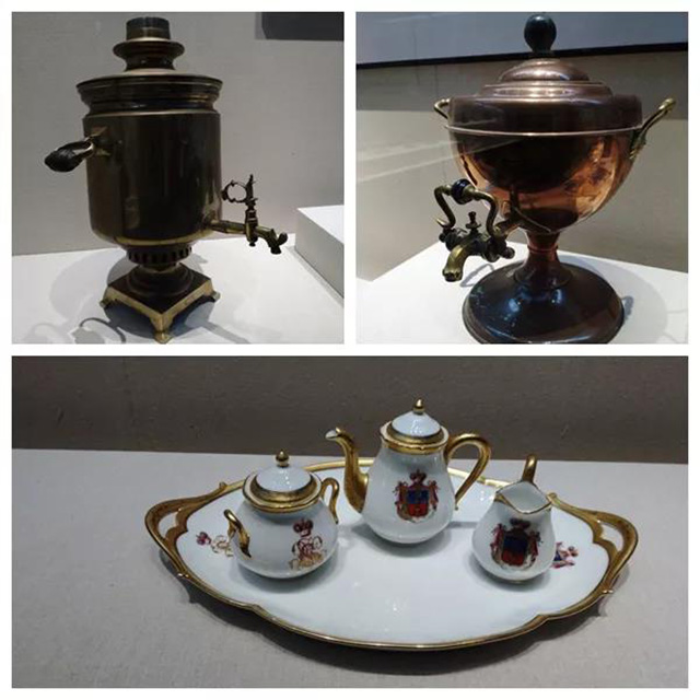 俄罗斯茶炊和茶具