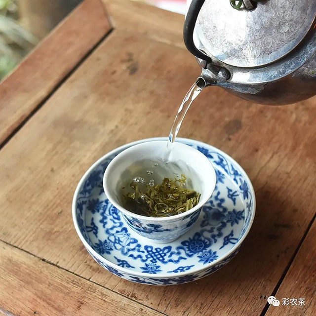 彩农茶青玉小方片