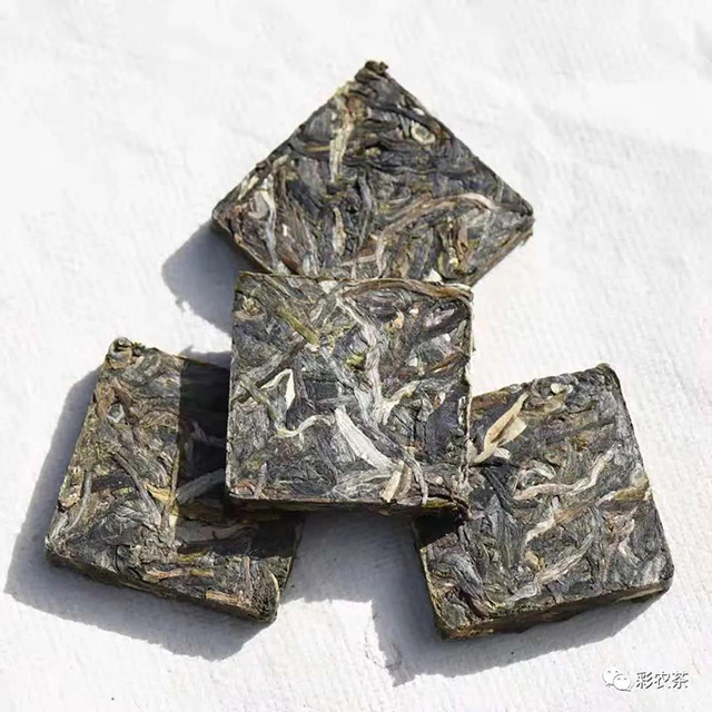 彩农茶青玉小方片