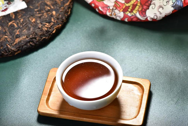 八角亭天翊囍狮熟茶