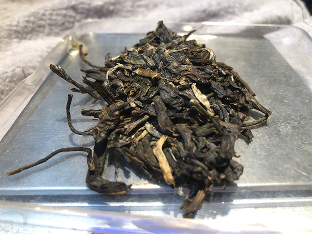 龑王家私藏茶2016年老薄荷塘茶