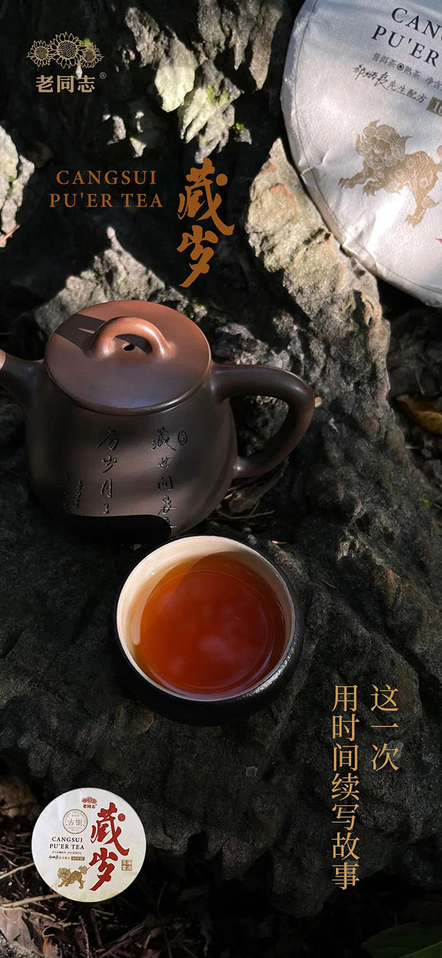 老同志藏岁熟茶