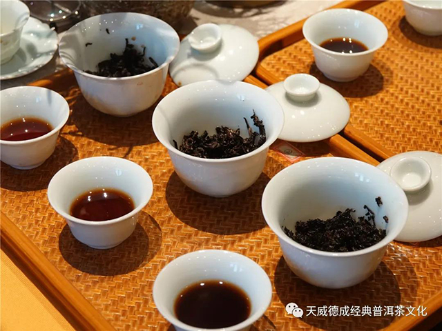 天威德成熟茶品评茶会