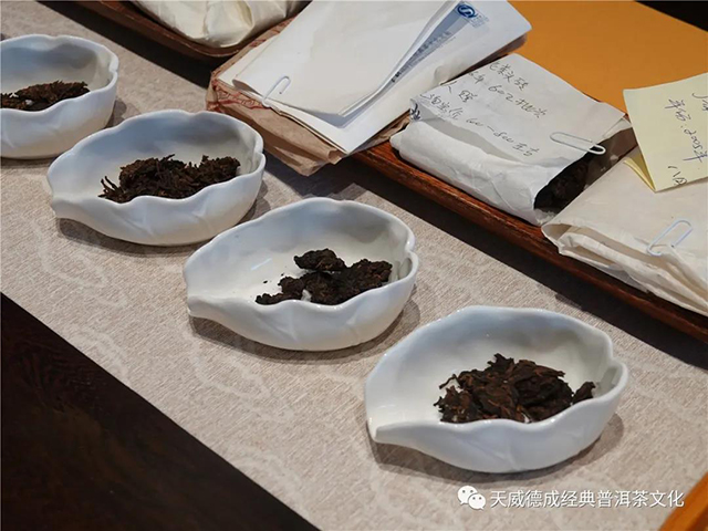 天威德成熟茶品评茶会