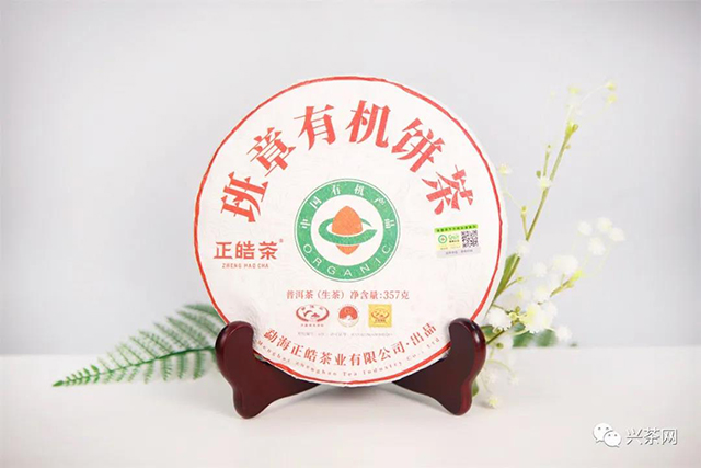 正皓茶班章有机饼茶