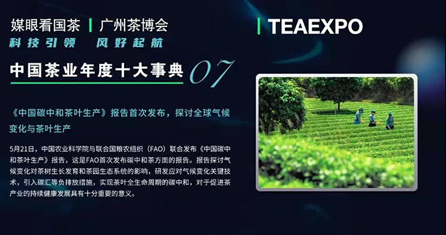 媒眼看国茶2021中国茶业年度十大新闻