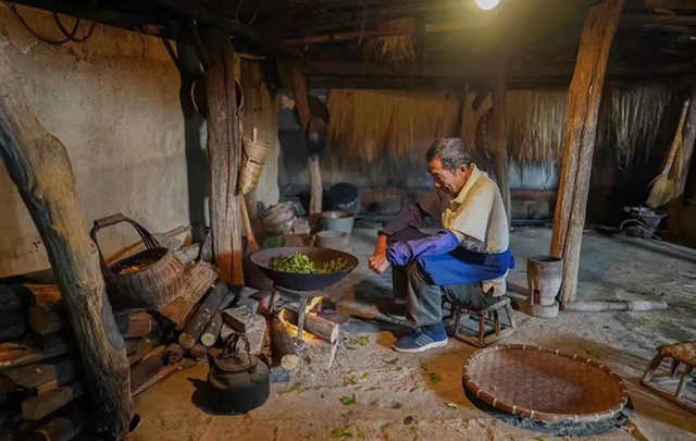 深山老林诠字饼班章古树普洱茶