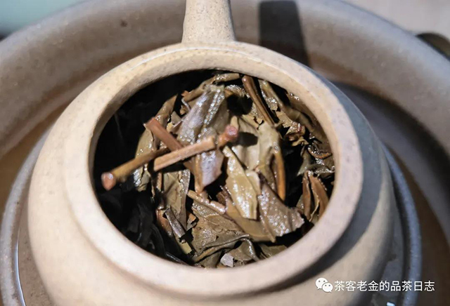 陈年易武刮风寨茶王树普洱茶