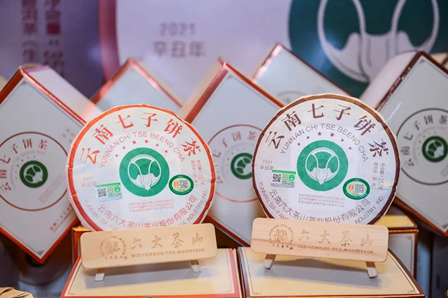 六大茶山2021年六大茶山云南七子饼六星大白菜普洱茶