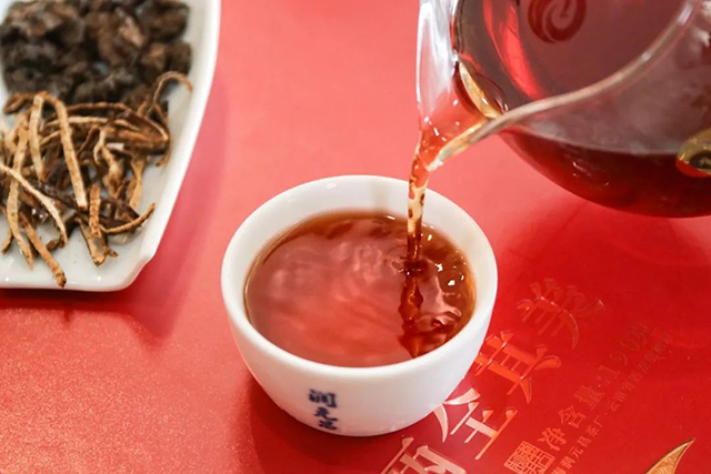 润元昌2021年两全其美老茶头陈皮丝