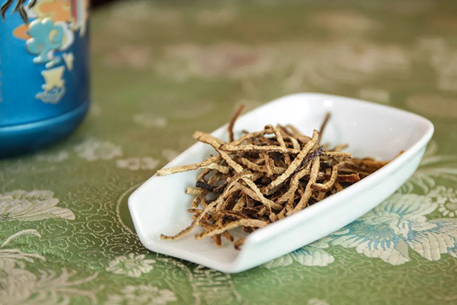 润元昌2021年两全其美老茶头陈皮丝