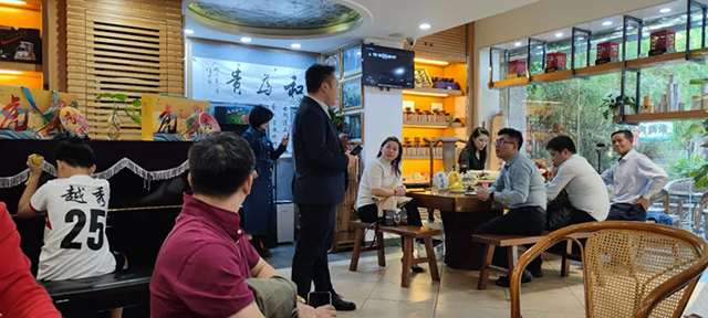 龙润茶广州骏景专卖店新品品鉴会