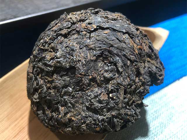 吴树荣监制1993年德露沱老生沱普洱茶